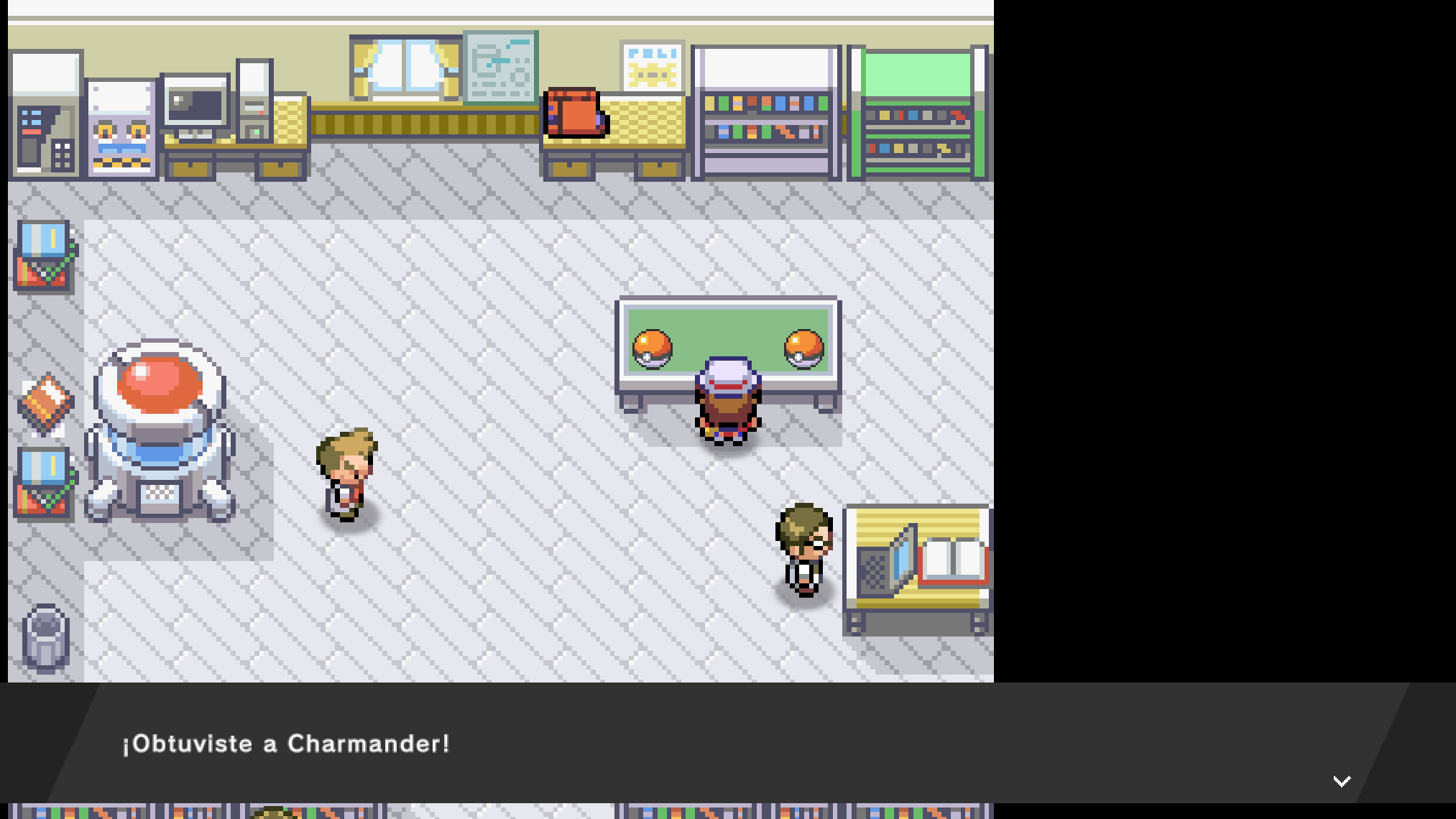 Dialog confirming the starter was obtained